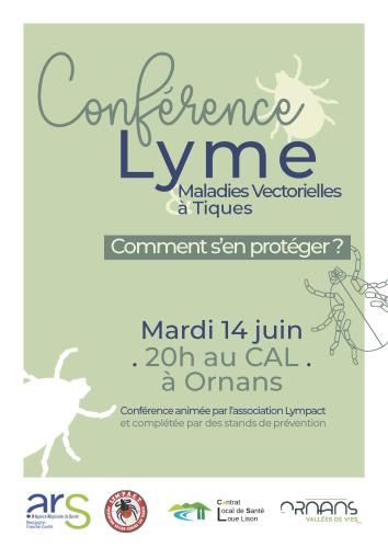 Conférence Lyme, comment s'en protéger - Ornans 